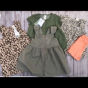 NWT Set of baby girl H&M outfits